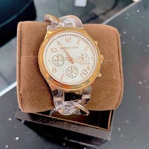 Michael Kors Rose Gold link watch